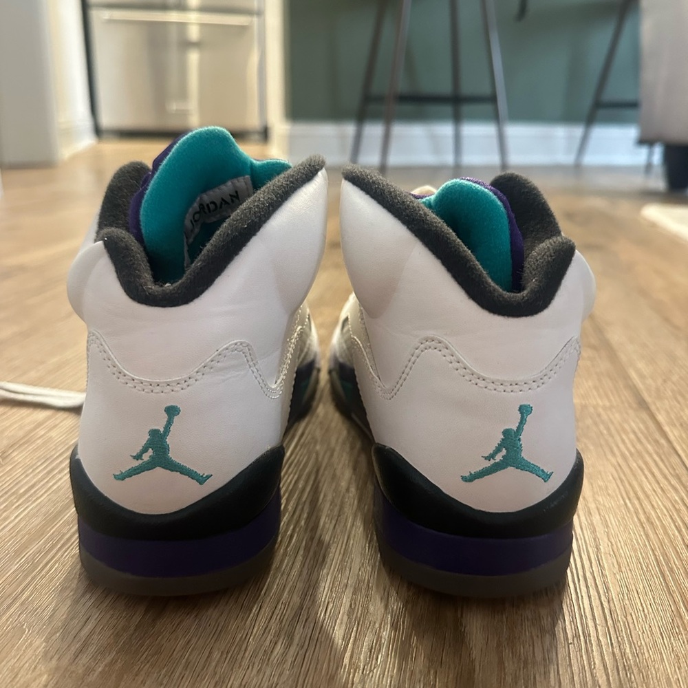 Nike Air Jordan 5 Retro "Grape" Kids - Picture 10 of 12
